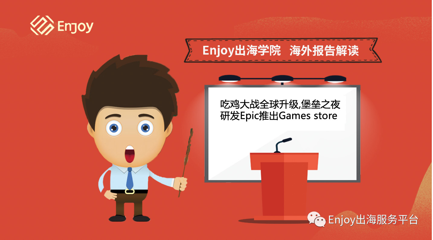 Enjoy出海学院短视频丨堡垒之夜研发Epic推出Games store - 移动互联网出海,出海服务,海外的行业服务平台 - Enjoy出海
